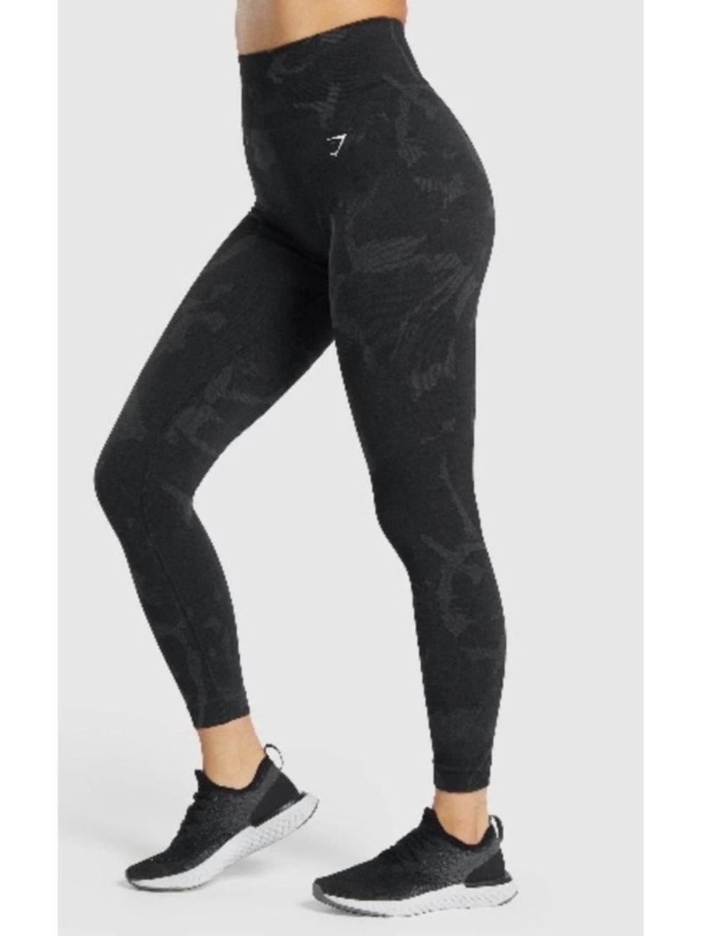 Gymshark Women's High-Waist Black Seamless Leggings